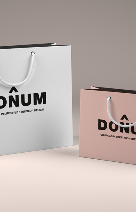 Donum - logo ontwerp - Magazine - branding