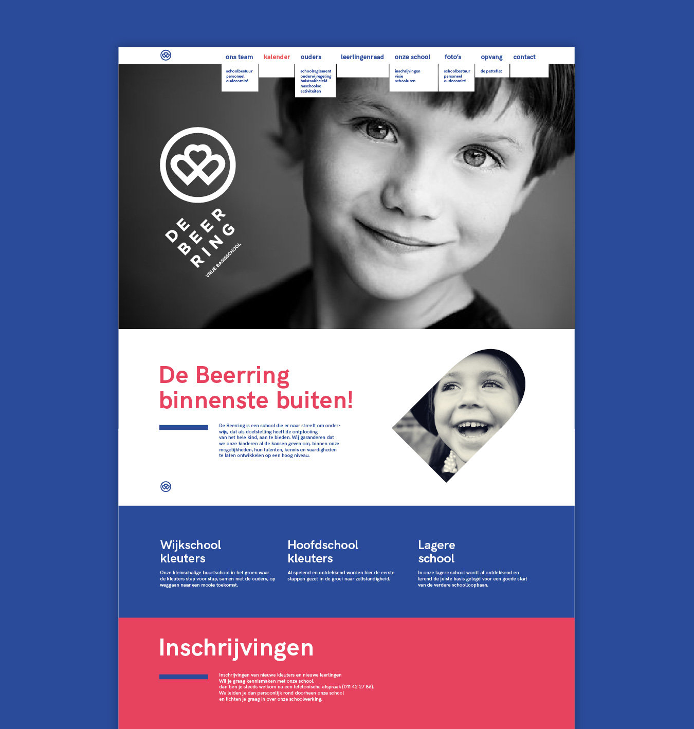 De Beerring web