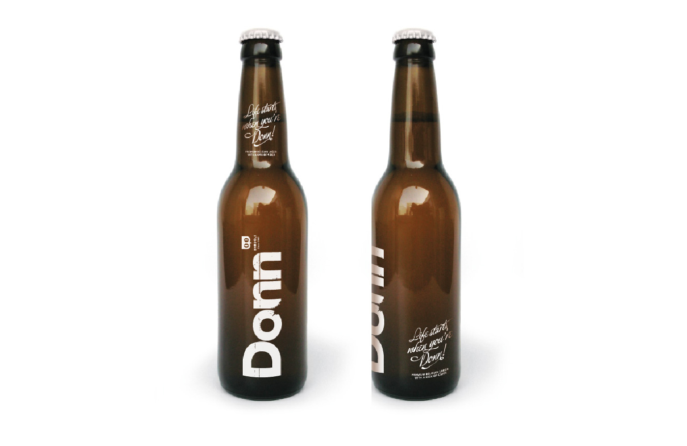 Donn Beer bottle