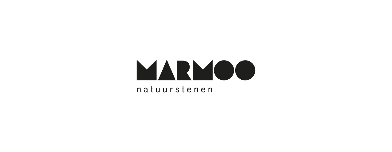 Marmoo natuurstenen logo