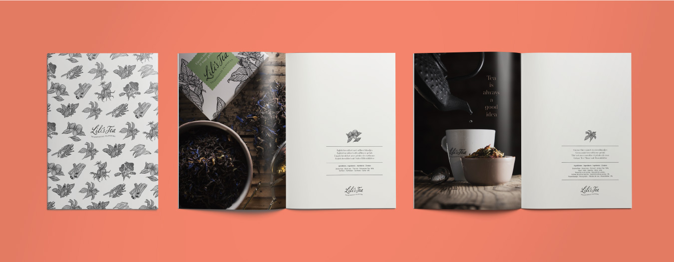 Lili's Tea brochure